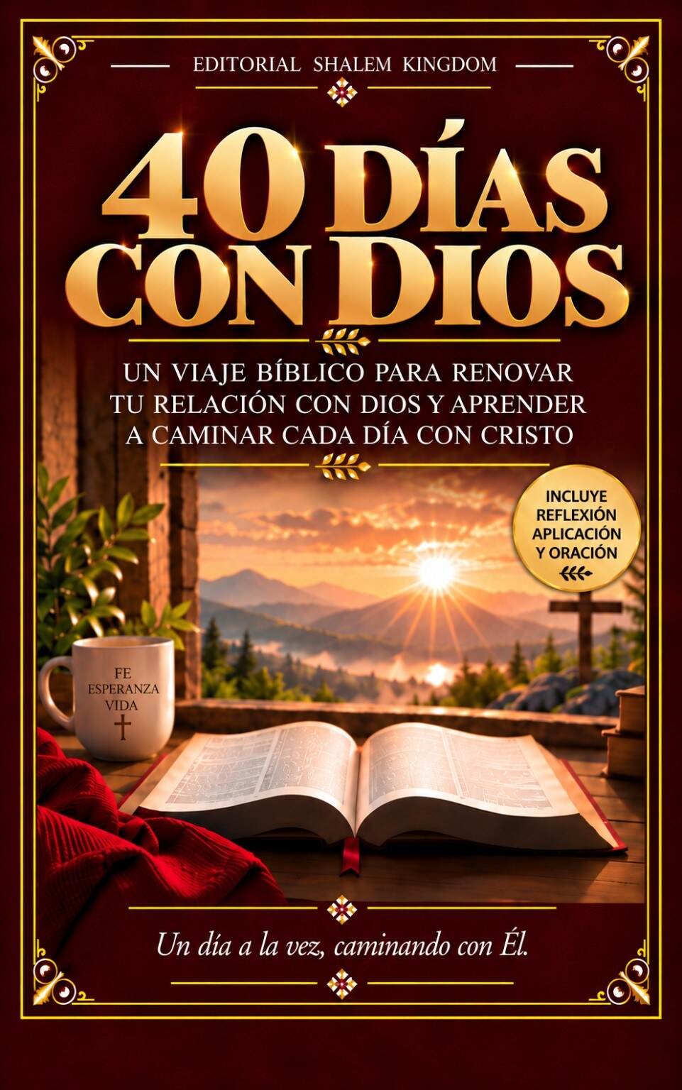 Portada de 40 Días con Dios